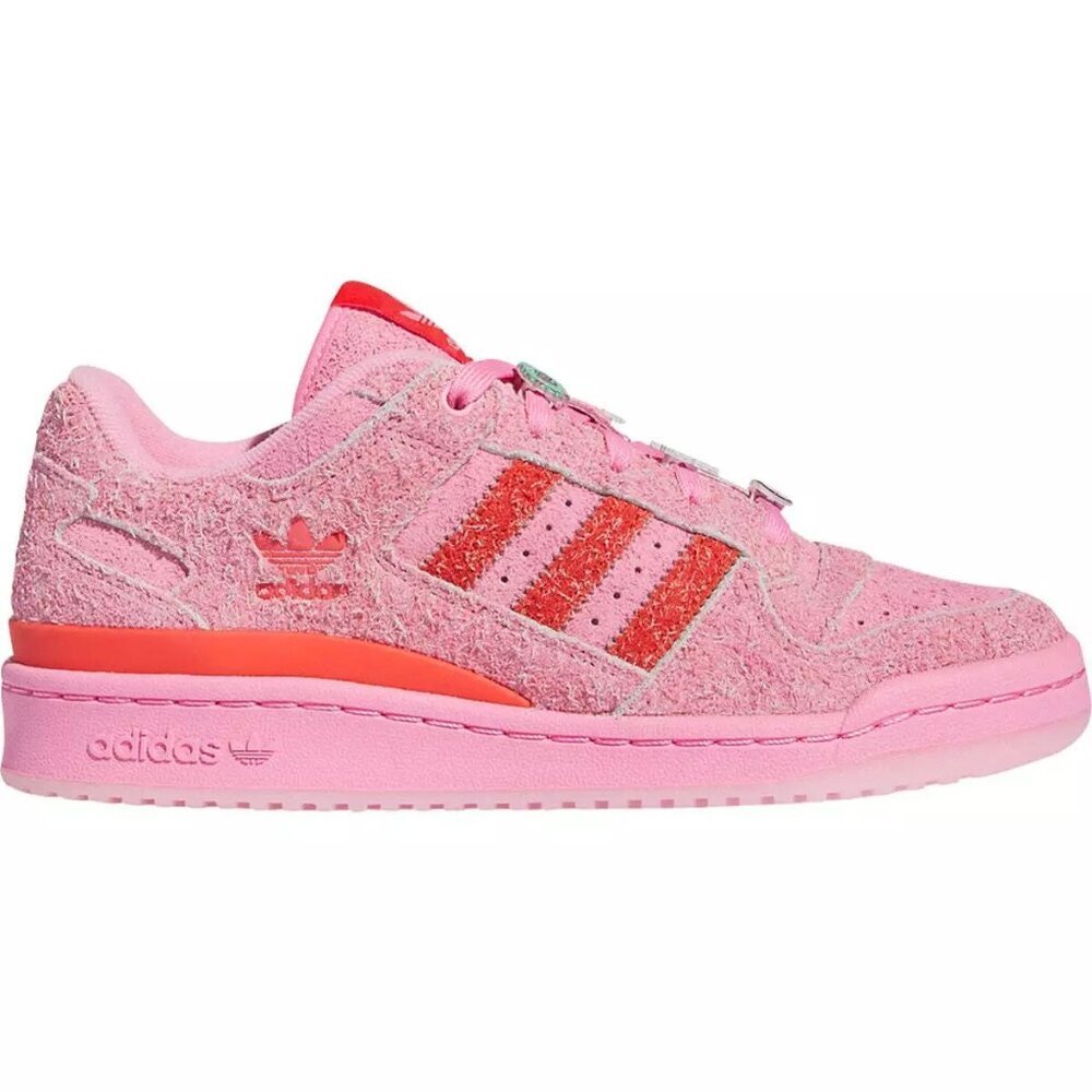 NEW ADIDAS Forum Low CL W The Grinch Pink Women's Size 7